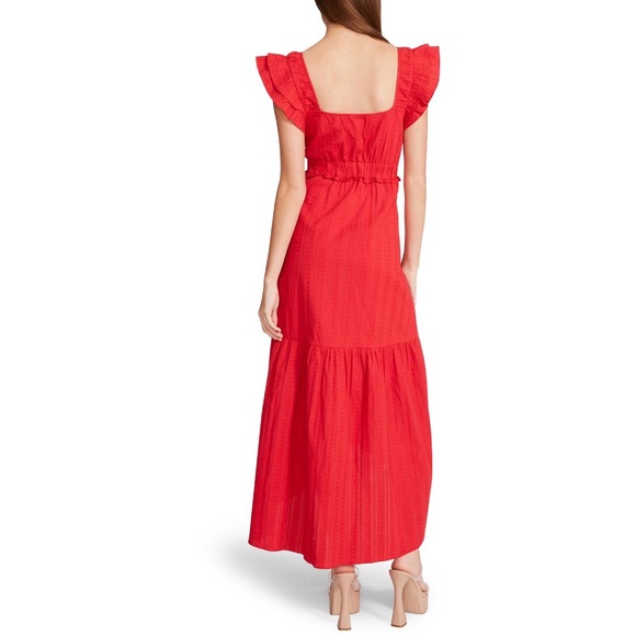 Betsy Johnson Ruffle High Low Maxi Dress - Picture 2 of 2